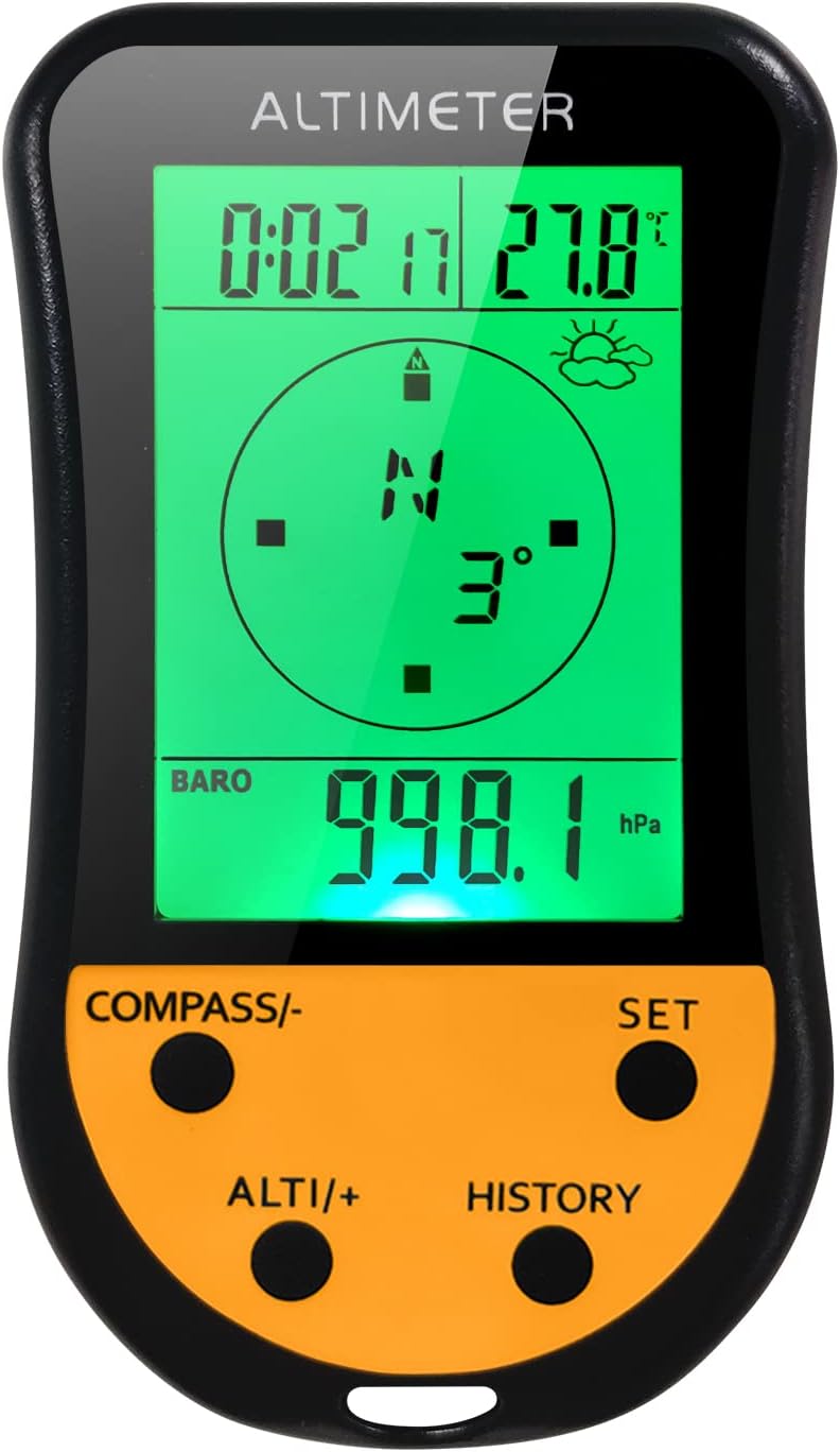 Altimètre numérique 8 en 1 Irfora
